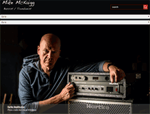 Tablet Screenshot of mikemckaigg.com
